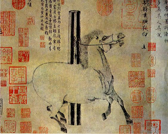 Night-Shining White, Han Kan (c706-783)