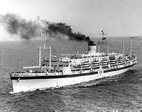 Photo # 80-G-246912:  USS Hope underway, 30 August 1944