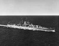 Photo # 80-G-262557:  USS Oregon City underway, 17 June 1946
