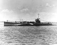 Photo # 80-G-455861:  USS S-10 departing the Panama Canal Zone for a cruise up the Mississippi River, 28 April 1933