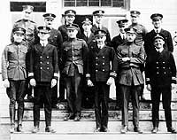 Photo # NH 789: Officers attached to USS Shenandoah, 1923