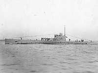 Photo # NH 1373:  USS S-45 underway, circa the 1920s