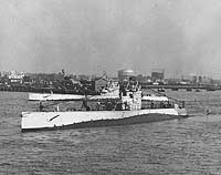 Photo # NH 42154:  USS S-42 off San Diego, California, during the 1920s or 1930s