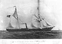 Photo # NH 42926:  USS Owasco.  Lithograph published in 1861