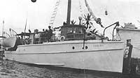 Photo #  NH 42996:  Motor boat Panama in a Florida port, prior to World War I