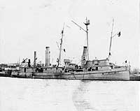 Photo # NH 46668:  USS Mary B. Garner in port, circa 1917-1919
