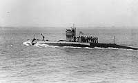 Photo # NH 53611:  USS H-8 underway, circa 1922