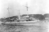 Photo # NH 53873:  USS Genesee at Queenstown, Ireland, 1918