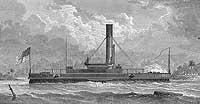 Photo # NH 54360:  19th Century engraving of USS Ellen.