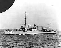 Photo # NH 54651:  USS Decatur underway during the 1920s or 1930s
