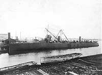 Photo # NH 63751:  USS DeLong at the Boston Navy Yard, 29 October 1902