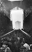 Photo #  NH 65085:  Launching of S.S. West Loquassuck at Seattle, Washington, September 1918