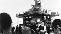 Photo # NH 68871:  View on USS Connecticut's fore deck, circa May 1908
