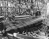 Photo # NH 69797:  USS F-2 ready for launching, 19 March 1912