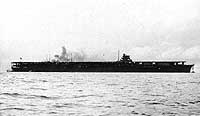 Photo # NH 73066: Japanese aircraft carrier Shokaku at Yokosuka, 23 August 1941.