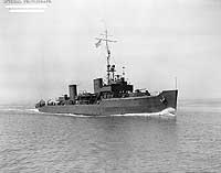 Photo # NH 84026:  USS Osprey underway, circa April 1941