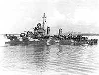 Photo # NH 89418:  USS Meredith at Suva, Fiji