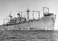 Photo #  NH 98701:  SS Sea Sturgeon in San Francisco Bay, California, circa late 1945 or early 1946.