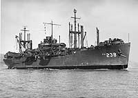 Photo # NH 98715:  USS Dane in San Francisco Bay in late 1945 or early 1946