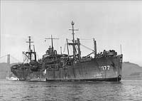 Photo # NH 98734:  USS Kingsbury in San Francisco Bay in late 1945 or early 1946