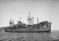 Photo # NH 98736:  USS Laurens in San Francisco Bay in late 1945 or early 1946