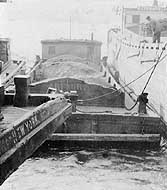 Photo #  NH 99312:  Barge Arthur in port, possibly circa 1917.
