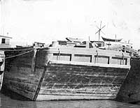 Photo #  NH 99313:  Barge Atglen in port, possibly circa 1917.