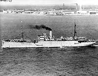 Photo # NH 99893:  USS Camden underway off NAS Pensacola, Florida, 31 January 1927