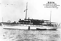 Photo #  NH 100577:  Motor boat Arval, prior to World War I
