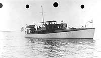 Photo # NH 101594:  Motor boat Eaglet prior to her World War I era Naval service