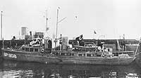 Photo # NH 102067:  USS Ocoee in port during World War I