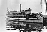 Photo #  NH 102138:  Ferry Pontiac, prior to her World War I Navy service.