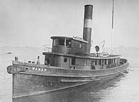 Photo #  NH 102500:  Tug Waban photographed prior to World War I.
