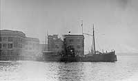 Photo #  NH 102514:  Fishing vessel Wave in port, prior to World War I
