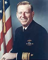 Photo # NH 103531-KN:  Rear Admiral Eugene B. Fluckey, USN, March 1963