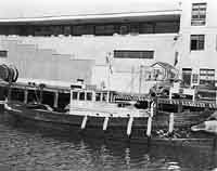 Photo # NH 104621:  U. S. Navy Motor Tug No. 1, circa the late 1930s.  She was originally Motor Tug No. 86.