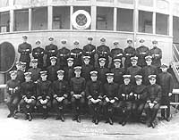 Photo # NH 104685:  USS Madawaska in port, circa 1918-1919.  Photographed by Holladay