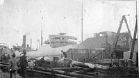 Photo #  NH 105239:  S.S. William Rockefeller circa February 1918