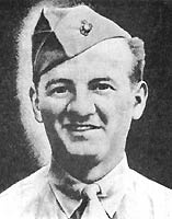 Photo # NH 105671:  Corporal Lewis K. Bausell, USMC