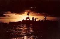 Photo # 80-G-K-387:  USS Texas in the north Atlantic, 1941
