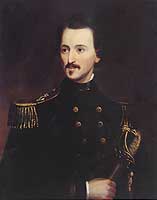 Photo # KN-10908:  Lieutenant Melancthon Brooks Woolsey, USN.  Portrait by Henry Woodward