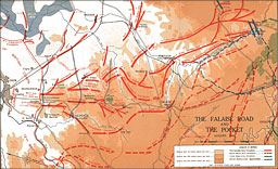 Map: The Falaise Road and the Pocket, August 1944