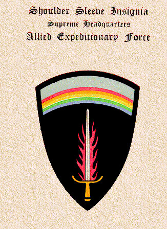 Image, Shoulder Sleeve Insignia, Supreme Headquarters Allied Expeditionary Force