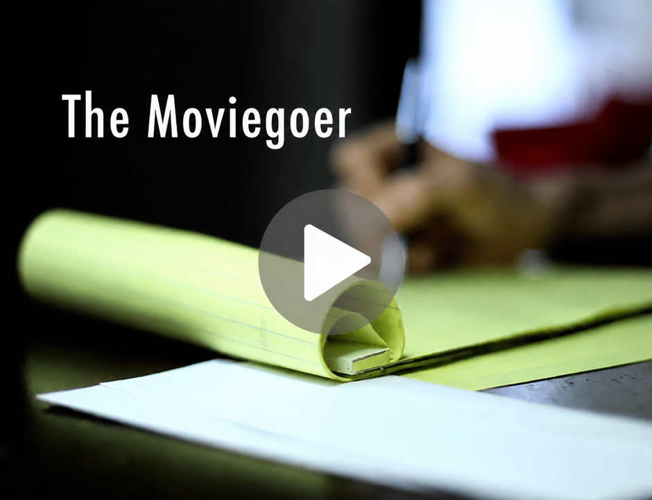 Image of a YouTube video on The Moviegoer