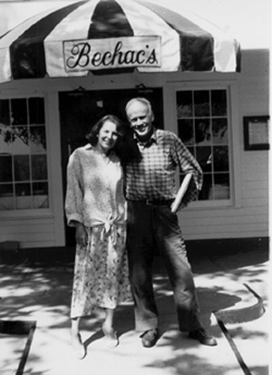 Walker Percy at Bechacs with Ellen Gilchrist